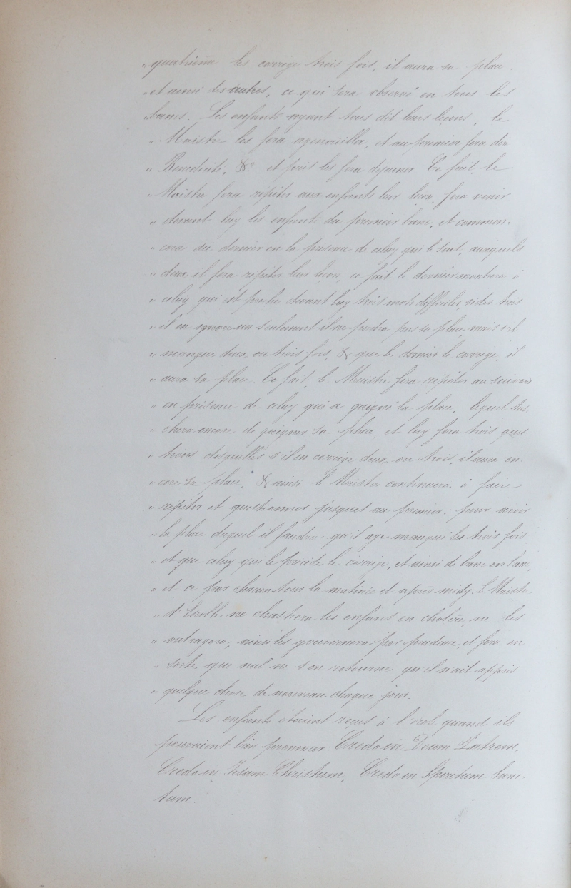 Manuscrit original de Louis Théodore Vernier, feuillet 16/24